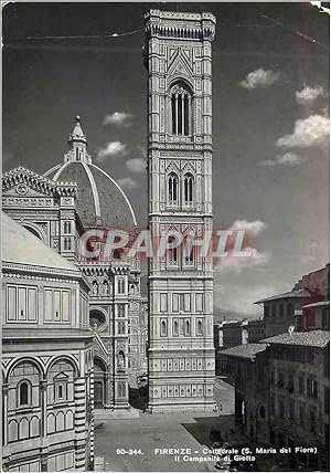 Bild des Verkufers fr Carte Postale Moderne Firenze Cattedrale Il Campanle di Giotto zum Verkauf von CPAPHIL