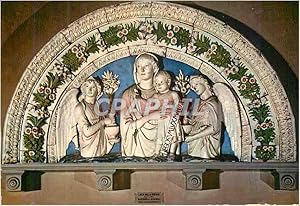 Bild des Verkufers fr Carte Postale Moderne Firenze Museo Nazionale - Luca della Robbia - Madonna e angioli monument zum Verkauf von CPAPHIL