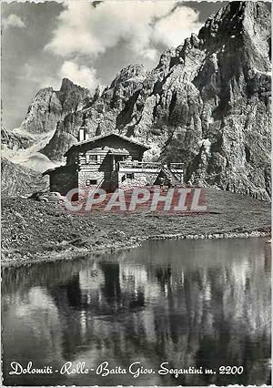 Carte Postale Moderne Dolomiti Rolle Baita Giov.Segantini