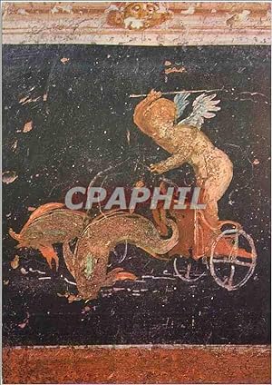 Immagine del venditore per Carte Postale Moderne Pompei Scavi - Casa dei Vetti - Amorino che guida due delfini mosaic venduto da CPAPHIL