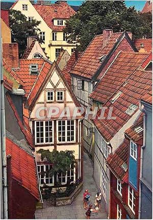 Carte Postale Moderne Bremen wuste statte etne strabe im alten