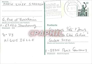 Bild des Verkufers fr Entier Postal F-76100 Strasbourg Marie-Luise Sarrazin zum Verkauf von CPAPHIL