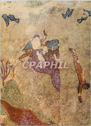 Immagine del venditore per Carte Postale Moderne Tarquinia Necropoli - Tomba della Caccia e Pesca - Tuffatore Mosaic venduto da CPAPHIL