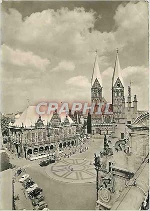 Carte Postale Moderne Bremen Marktplatz