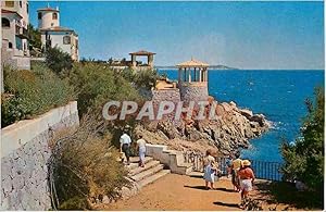 Carte Postale Moderne Costa Brava S'Agaro Chemin de Ronda Ronda Way