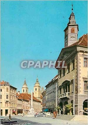 Seller image for Carte Postale Moderne Ljubljana Municipalite sur l'Ancien marche for sale by CPAPHIL