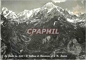 Carte Postale Moderne La Thuîle Valle d'Aosta - Il Vallone di Chavannes Monte Blanco