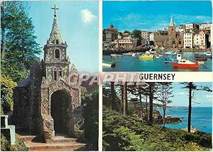 Carte Postale Moderne Guernsey St Peter Port Harbour