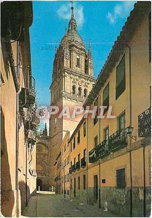 Carte Postale Moderne Salamanca bibliotheque d'unamuno et rue caltdero de la barca