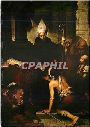 Imagen del vendedor de Carte Postale Moderne Sevilla museo de bellas artes murillo santo romas de villanueva a la venta por CPAPHIL