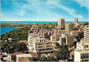 Carte Postale Moderne Senegal Dakar La Presqu'île du Cap Manuel et les Buildings de l'Avenue Roume