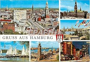 Carte Postale Moderne Hamburg Gruss Aus