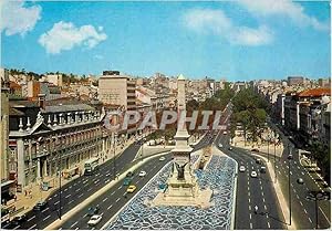 Seller image for Carte Postale Moderne Lisboa Place des Restauradores et Avenue de la Liberdade for sale by CPAPHIL