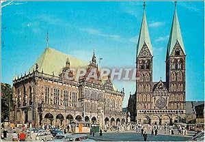 Carte Postale Moderne Bremen Rathaus und dom