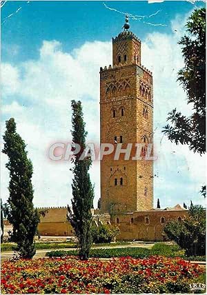 Carte Postale Moderne Marrakech La Koutoubia