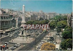 Seller image for Carte Postale Moderne Lisboa Place des Restauradores for sale by CPAPHIL