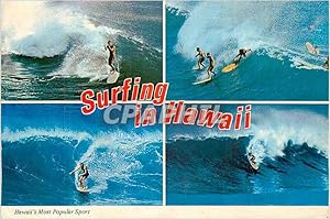 Carte Postale Moderne Surfing in Hawaii