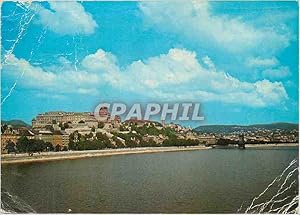 Bild des Verkufers fr Carte Postale Moderne Budapest View with the Buda Castle zum Verkauf von CPAPHIL