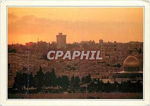 Bild des Verkufers fr Carte Postale Moderne Jerusalem The Hally City and the Rock Dome zum Verkauf von CPAPHIL