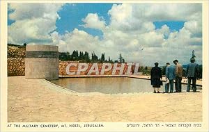 Bild des Verkufers fr Carte Postale Moderne At the Military Cemetery Mt Herzl Jerusalem zum Verkauf von CPAPHIL