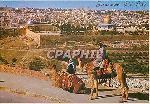 Bild des Verkufers fr Carte Postale Moderne Jerusalem Old City zum Verkauf von CPAPHIL