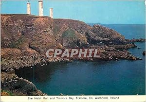 Carte Postale Moderne The Metal Man and Tramore Bay Tramore Co Waterford Ireland
