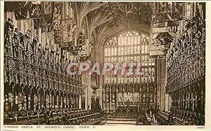 Seller image for Carte Postale Moderne Windsor Castle St Georges chapel Choir E for sale by CPAPHIL