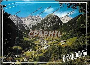 Carte Postale Moderne Ferienort Brand 1050m Vorarlberg Osterreich