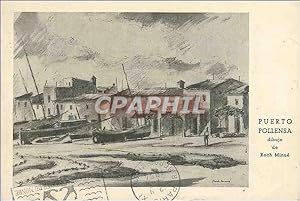 Bild des Verkufers fr Carte Postale Moderne Puerto Pollensa Dibujo de Roch Minue zum Verkauf von CPAPHIL