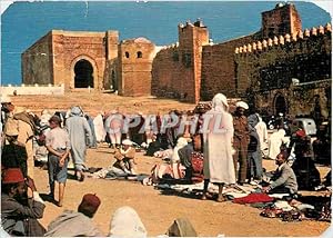 Carte Postale Moderne Le Maroc en couleurs naturelles Souk el Ghezel aux Oudaias