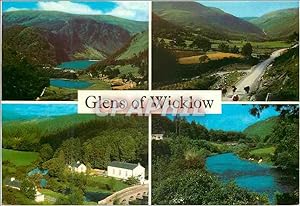 Seller image for Carte Postale Moderne Glens of Wicklow Top left Glendalough Top right Glenmalure Bottom left Vale of Clara Bottom right Vale of Avoca for sale by CPAPHIL