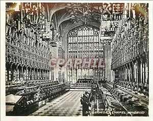 Seller image for Carte Postale Moderne Choir East St George Chapel Windsor for sale by CPAPHIL