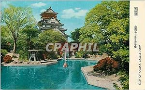 Carte Postale Moderne View of Osaka Castle Park