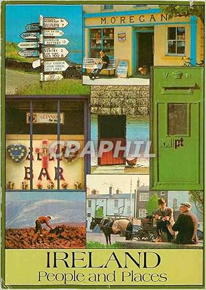 Bild des Verkufers fr Carte Postale Moderne Ireland people and places zum Verkauf von CPAPHIL