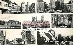 Image du vendeur pour Carte Postale Moderne Falstaff Inn Westgate Westgate gardens Kings School Canterbury Cathedral mis en vente par CPAPHIL
