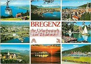 Carte Postale Moderne Bregenz am Bodensee Vorarlberg das Urlaubsland in Osterreich
