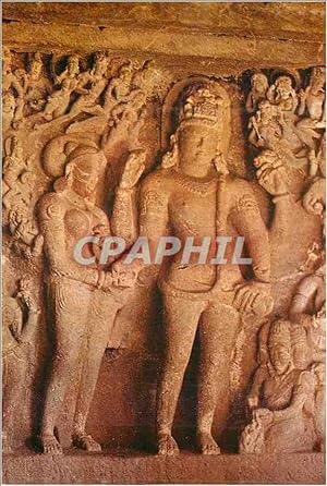 Bild des Verkufers fr Carte Postale Moderne Shiva Parvati Marriage zum Verkauf von CPAPHIL