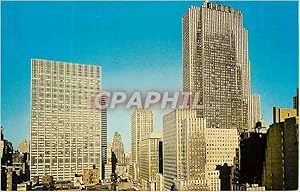 Bild des Verkufers fr Carte Postale Moderne Rockefeller Center This is the World famous Cluster of Building zum Verkauf von CPAPHIL