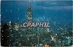 Carte Postale Moderne Night View from Rockefeller Center New York NY