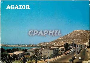Carte Postale Moderne Agadir Avenue Mohammaed V