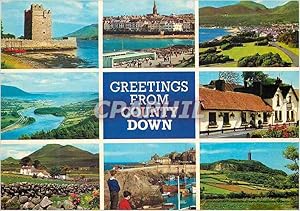 Carte Postale Moderne Greetings from County Down