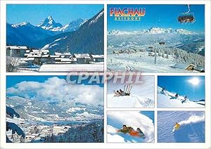 Bild des Verkufers fr Carte Postale Moderne Wintersportzentrum Flachau Salzburg Land Osterreich zum Verkauf von CPAPHIL