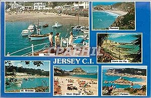 Carte Postale Moderne Rozel Plemont Havre Des Pas St Brelades Portelet Jersey CI