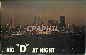 Carte Postale Moderne Big D at Night Dallas Texas