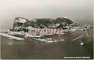 Bild des Verkufers fr Carte Postale Moderne Areal View of Rock of Gibraltar zum Verkauf von CPAPHIL