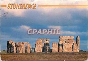 Carte Postale Moderne Stonehence Wiltshire on Salisbury Pain is The Largest Pre Historic Monument...