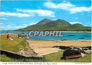 Carte Postale Moderne Croagh Patrick and the Beach Old Head Louisburgh Co Mayo Ireland