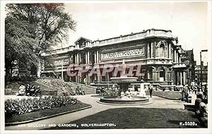 Carte Postale Moderne Art Gallery and Gardens Wolverhampton