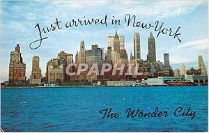 Seller image for Carte Postale Moderne Lower Manhattan From Governor's Island New York City for sale by CPAPHIL