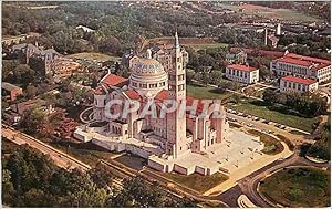 Bild des Verkufers fr Carte Postale Moderne Aerial View of the National Shrine of the Immaculate Conception washington DC zum Verkauf von CPAPHIL